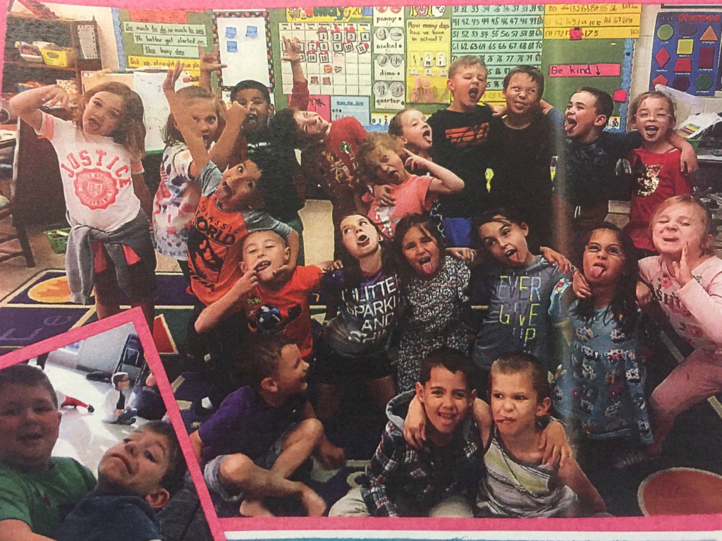 What a great group of Kinders!  Wishing a happy, safe summer to all!