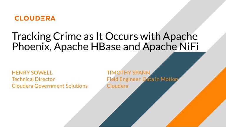 PaaSDev's tweet image. #DWS19 #NOSQLDAY @ApacheHBase #ApachePhoenix @ApacheNiFi #TRAFFICCAMERAS #CRIMEDATA #OPENDATA #Cloudera #DataWorksSummit @DataworksSummit bit.ly/2X16elq
