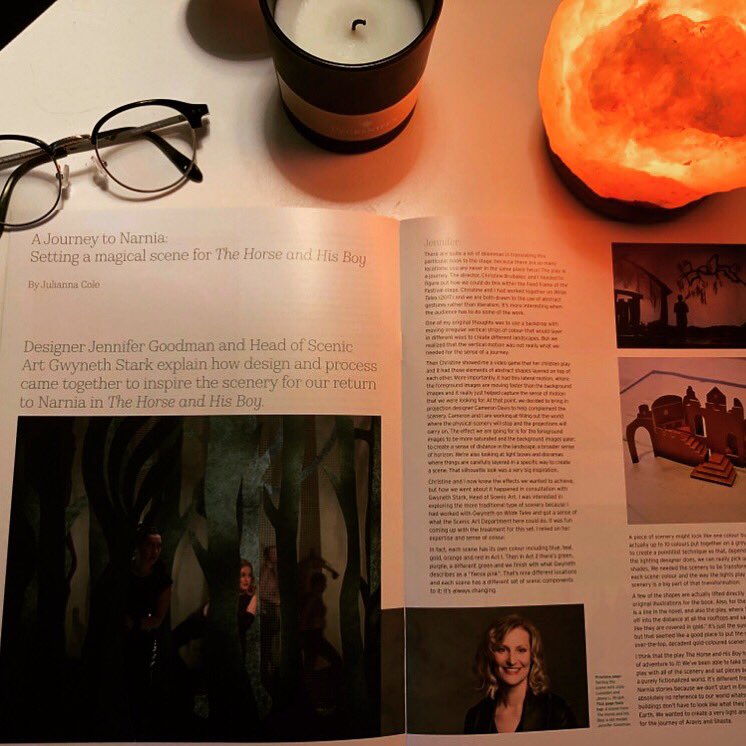 JuliannaCole13's tweet photo. MAGAZINE TIME! @ShawTheatre Return to Narnia with The Horse and His Boy. https://t.co/Mb2O3XoJSx If you haven’t seen It yet, you must! Bring your little ones and enjoy! Visit https://t.co/8ausf8oTvA for more information and tickets. https://t.co/7rER92WVBX