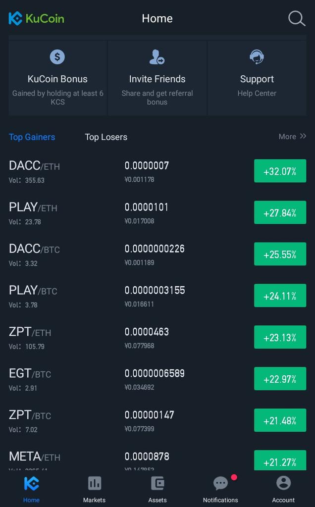 Shani47804097's tweet photo. @DACCblockchain  
#DACC is now the #Top gainer in #kucoin .
#Dacc going up and #up.
#buy #dacc #blockchaib https://t.co/fLi4kmuW7R
