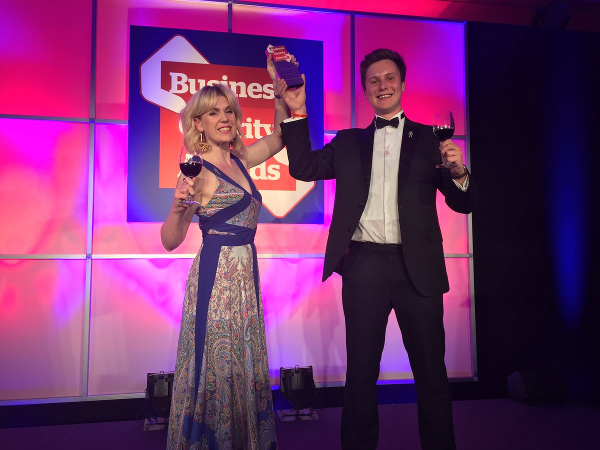 christina_l_w's tweet image. 🏆 Totally chuffed to have WON the #BusinessCAwards partnerships award tonight with @MicrosoftUK - so proud of what we’ve achieved together so far, reaching over 30,000 young people with #digitalskills 💻 💥 Here’s the long term partners 🥂