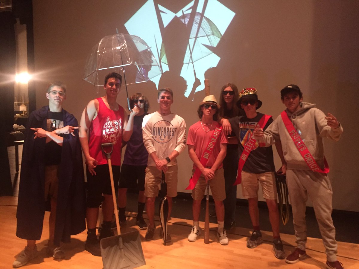 Congratulations to our seniors!  Lucas Strange -  Mr. Fleetwood 
Reese Fenstermacher - Mr. Popularity
Evan Santos -  People’s Choice