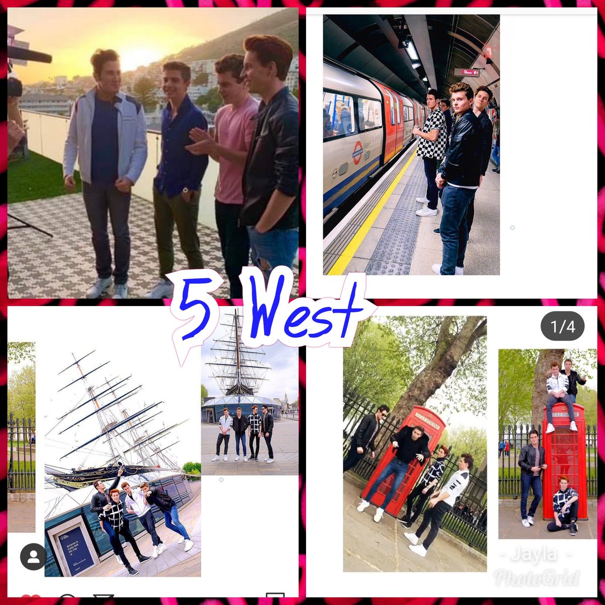 5westlouisiana's tweet photo. Hey #uk it looks like  @5WESTMUSIC is coming back really soon #GetReady! #5West #England #wednesdaythoughts #BoyBands 

(picture credit goes to @Rachy_EJ) https://t.co/I21aRjifPF