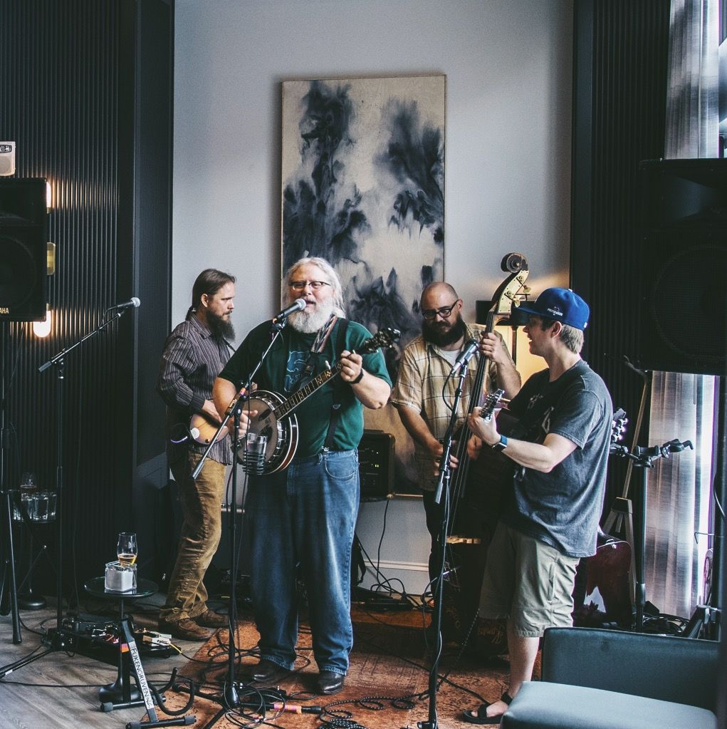We love to celebrate live music, and we're bringing <a href="/maxfredmusic/">Max Fred Band</a> back again for First Friday on June 7th. An all acoustic band from Kansas City, MFB melds storytelling, vocal harmonies, and an inimitable percussion into a style with broad-based folk-rock appeal.
