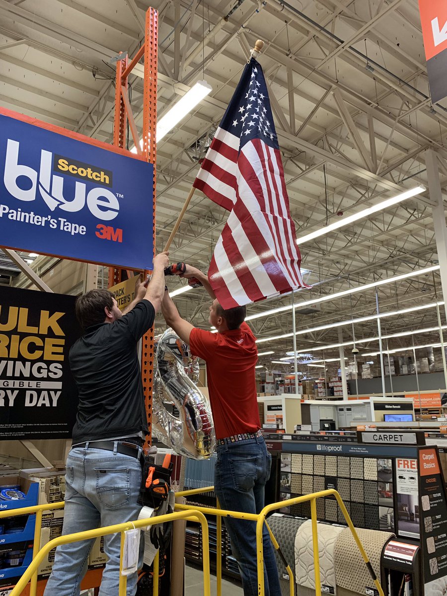 "Our nation owes a debt to its fallen heroes that we can never fully repay." OB 
With great participation from <a href="/EricPiggott/">E</a> and our Milwaukee rep Cole, we hung up flags for fallen heroes. <a href="/EricPiggott/">E</a> <a href="/Debbie_4711/">debbie haklitch</a>