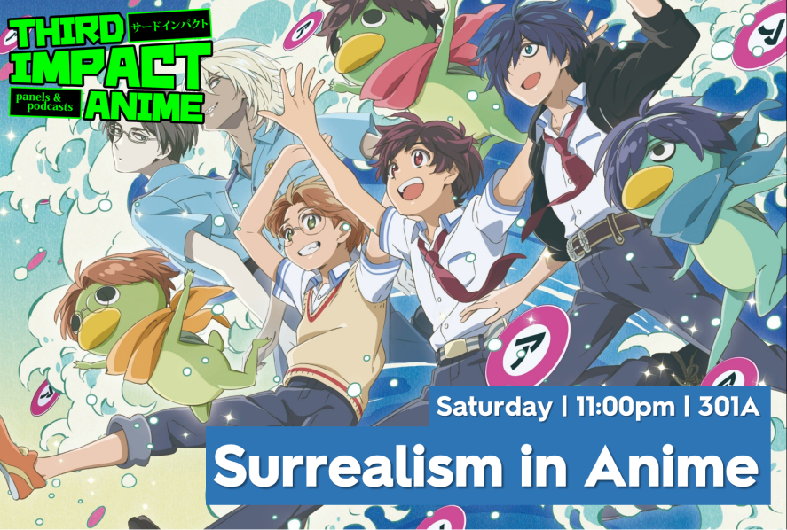 TI_Anime's tweet photo. #Anime has always been known for being ahead of its Western counterpart, often crossing the line into art. Join us as we take a look at the anime that pushed the boundaries of the medium and created visuals we can never forget! Check out Surrealism in Anime: Saturday at #AZ2019! https://t.co/VdYGoP2s8d