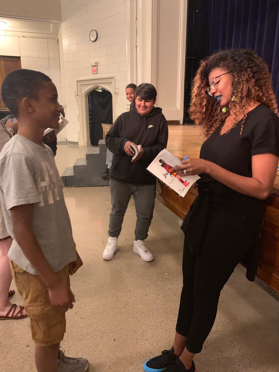 lit_smart's tweet photo. Listening to @getnicced speak and getting to meet her was definitely worth the three hour drive. #magicisinyou #projectlitbookclub https://t.co/vLrhQB2Pr8