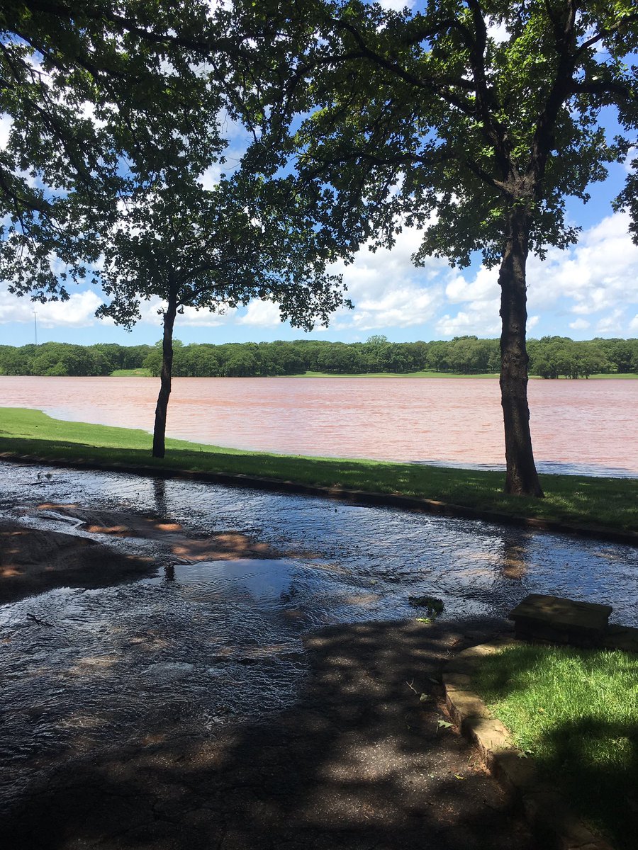 What a difference a year makes, over 7” of rain in 24 hours