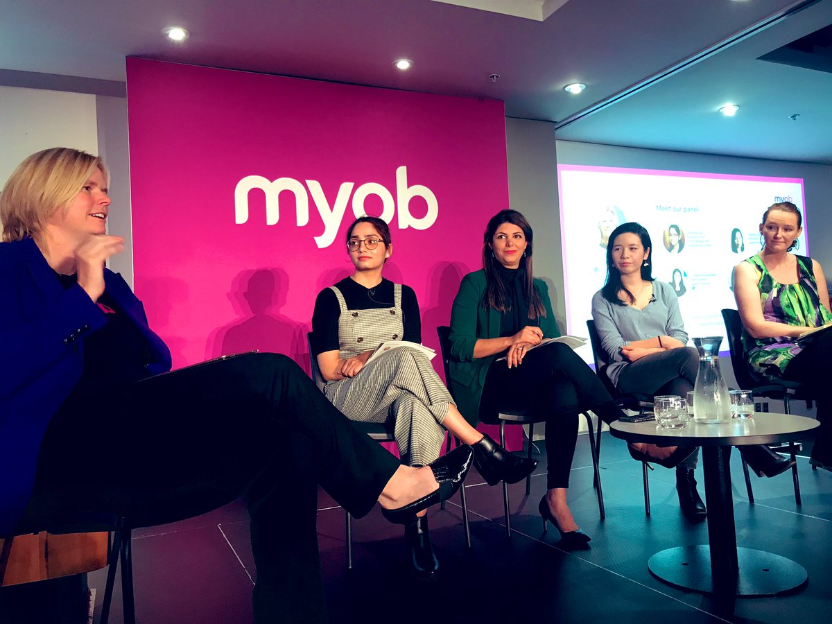 Our inspiring panel; so proud to have some of our own on stage tonight! 

We have Amrit Kaur, a 4th year engineering student at <a href="/autuni/">AUT University</a> 👏 

And Dr. Mahsa Mohaghegh, Senior Engineering Lecturer at AUT and Founder of @SheSharp_NZ 👏 👏