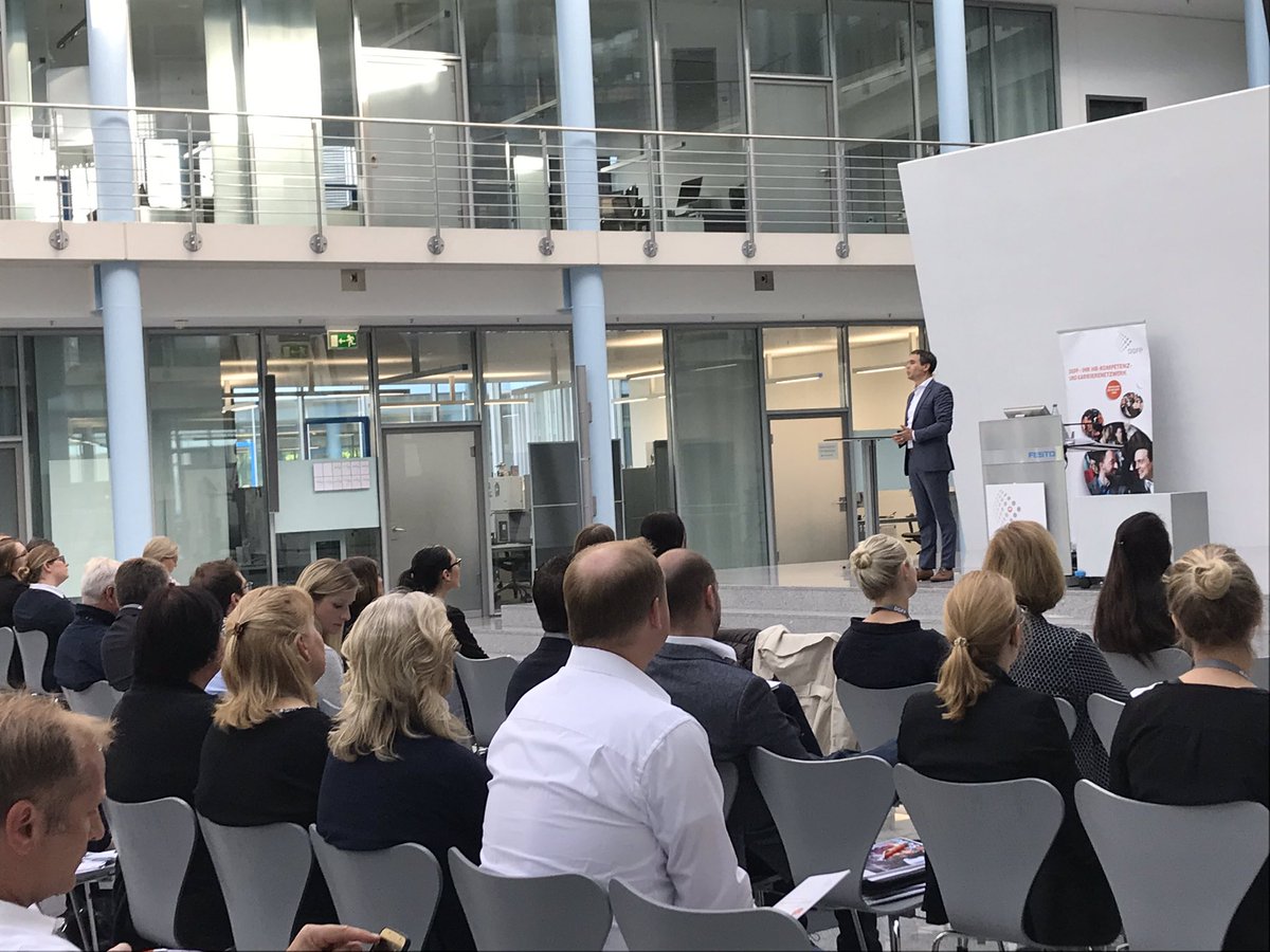 Es geht los, die 13. #DGFP // Jahrestagung Berufsausbildung bei #Festo in Esslingen