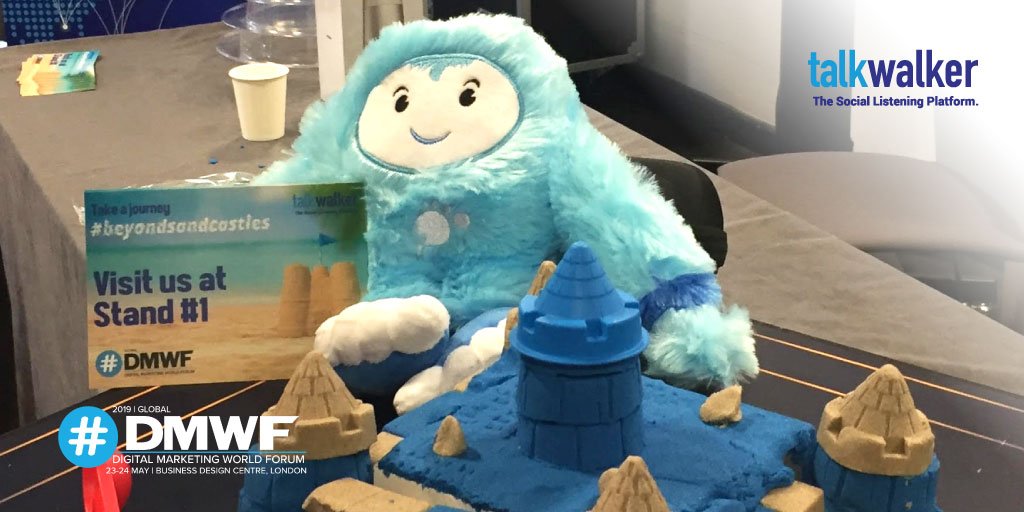 Talkwalker's tweet photo. Grab your bucket and spade and get down to #DMWF.
Talkwalker's going to reveal hidden treasures #BeyondSandCastles at Stand #1.
Hey, if you're lucky, you'll catch Yeti in a bikini! https://t.co/OFzM0sfrj8