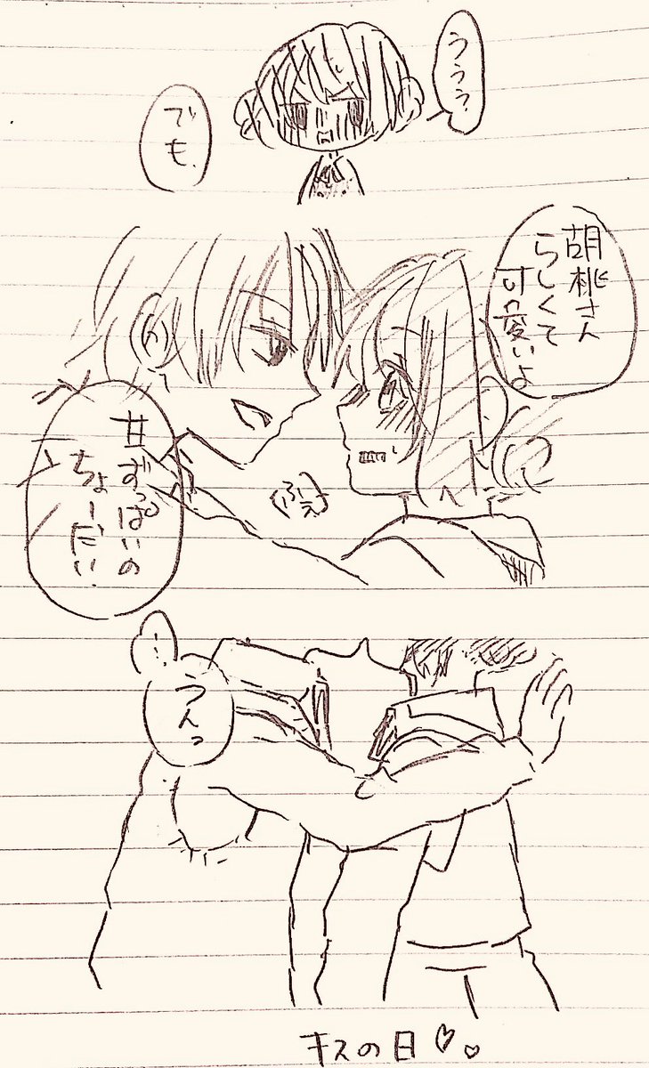 キスの日だって

めちゃ落書き 