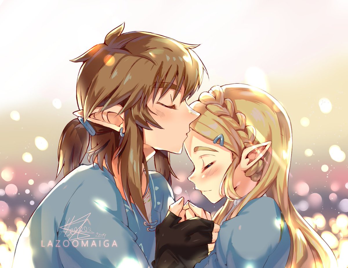 2017-2018-2019 ☺️❤️💙💙 I love to draw them!! #Zelink