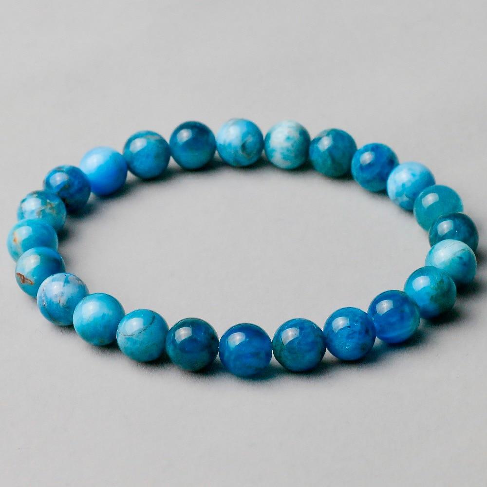 I AM BEAUTIFUL AND STRONG - blue apatite bracelet - quality and beauty for you #meditation #chakra #yoga  #chakra #meditation #yoga  ow.ly/KLCT30oNUAE