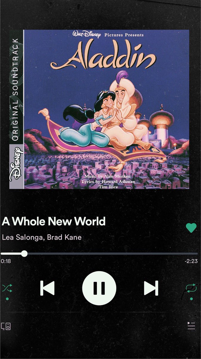 ElisaPellot's tweet photo. Calentando motores✨ #Aladdin https://t.co/zdKoRLEyfv