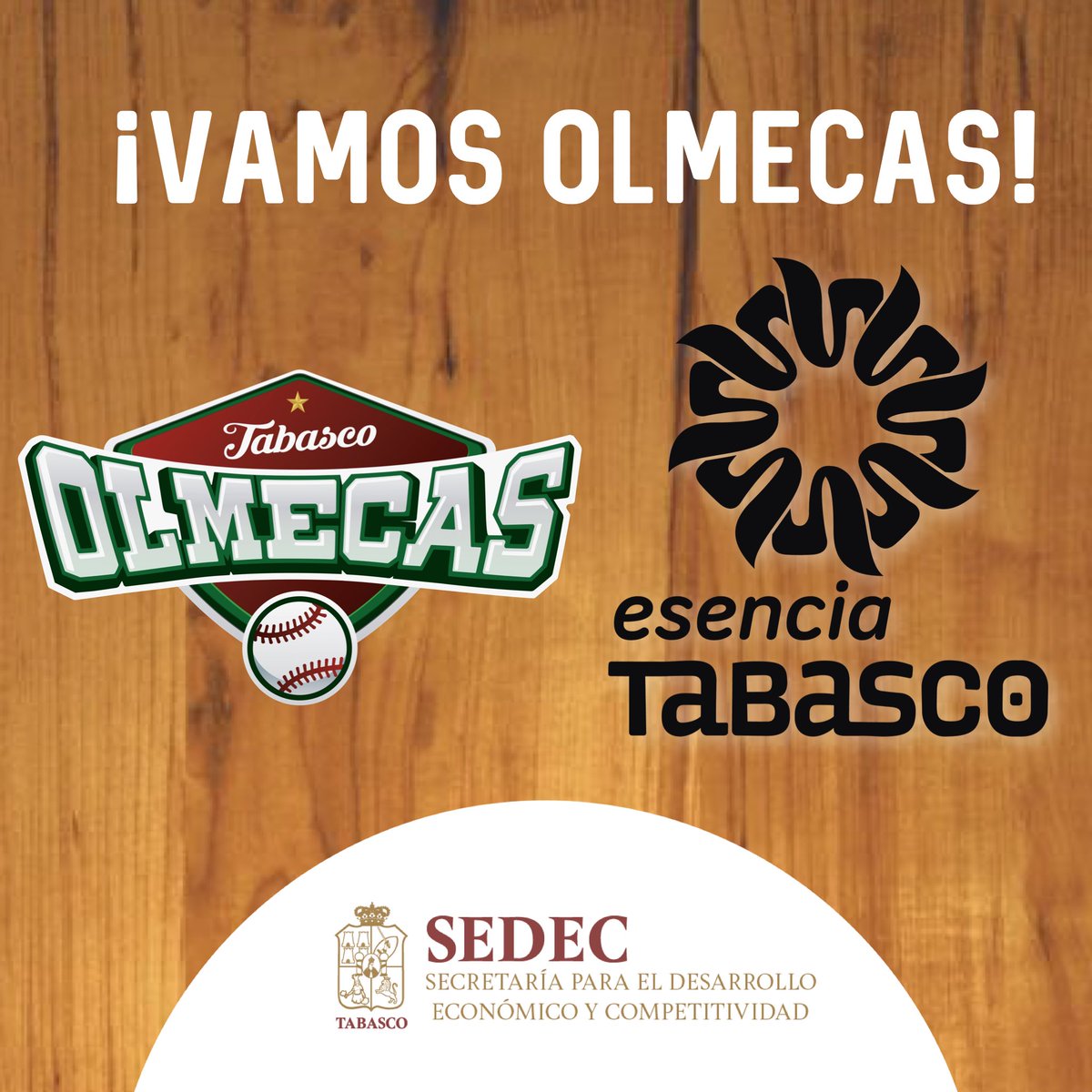 EsenciaTabasco's tweet image. ¡#VamosOlmecas ⚾️!  
#OrgulloChoco 🌺 @Gobierno_Tab @OlmecasTabasco