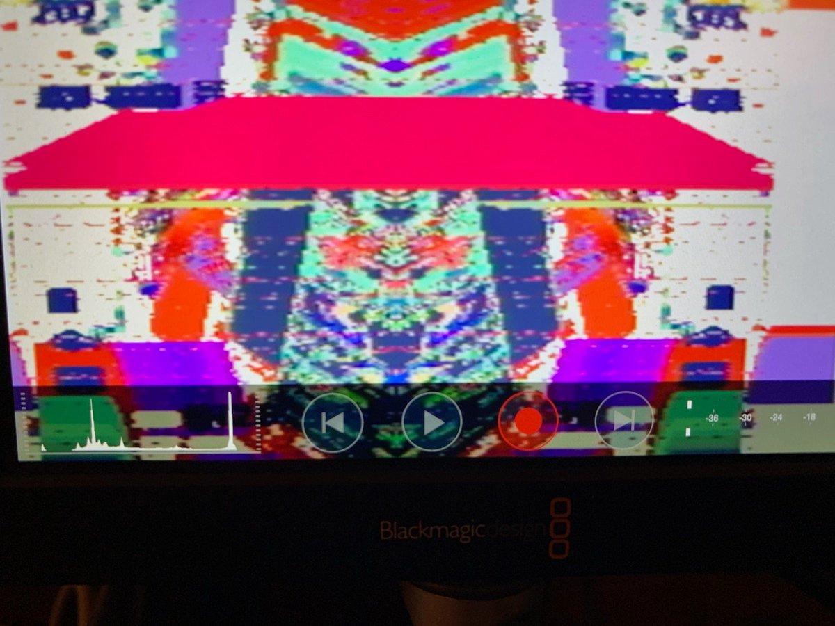 bentoncbainbrid's tweet photo. Sneak peek at Kit Fitzgerald's #FairlightCVI video performance coming Thursday, May 23 @Roulette_NYC See you tomorrow at Roulette! https://t.co/VNQB9lkQHP