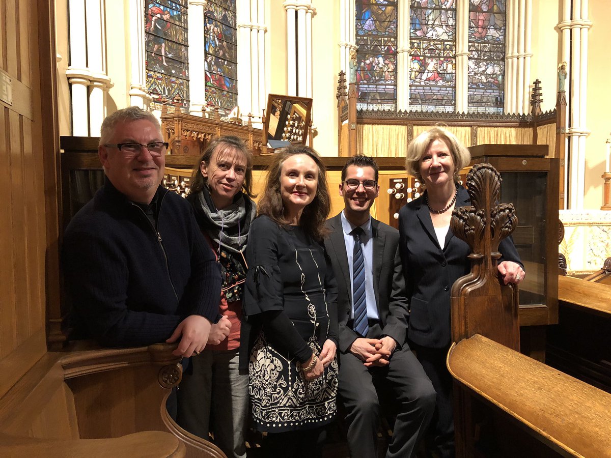 marccormier's tweet photo. Très heureux d'avoir pu organiser conjointement avec l'@TorontoUfe et @fdmToronto ce concert de musique d'orgue joué par l'excellent Nick Capozzoli pour le Grand Orgue de Notre-Dame. Un remerciement tout particulier à la cathédrale St. James de Toronto. #NotreDame https://t.co/q6CpS8Xk7l