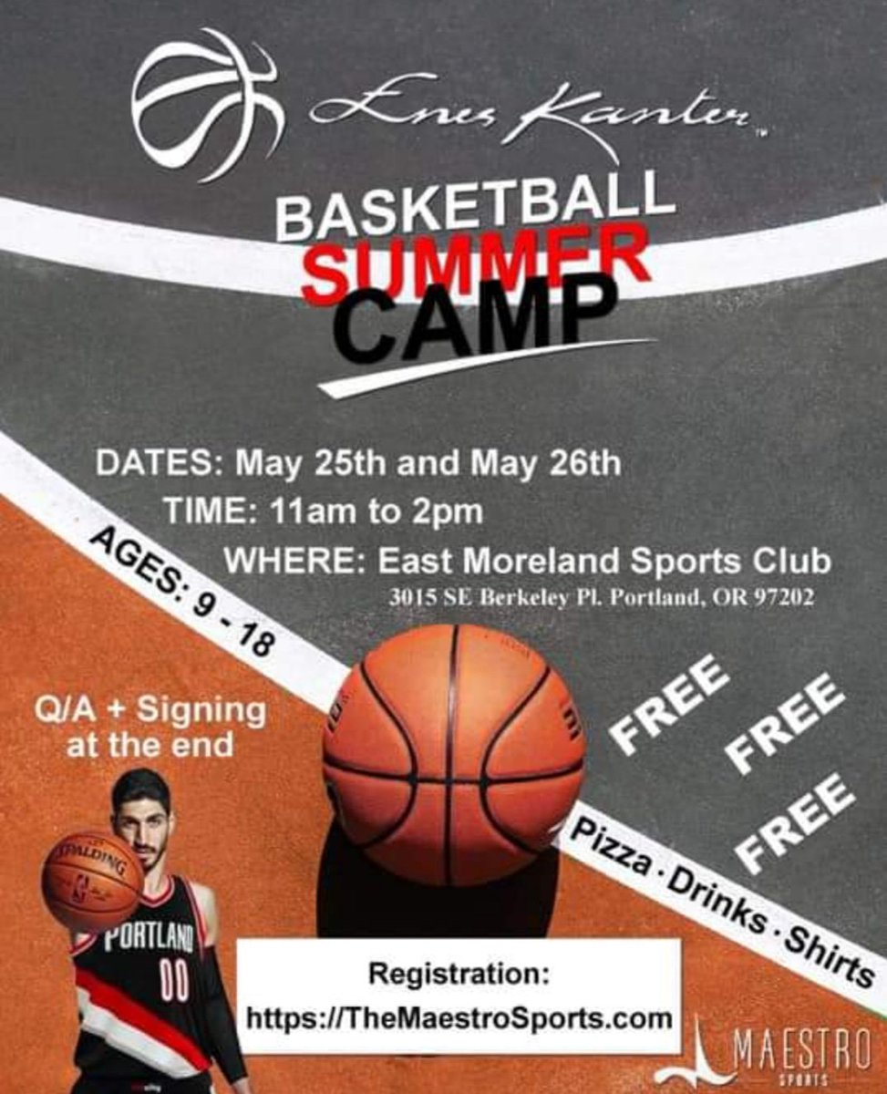 DVasquezBball's tweet photo. Flying โ to Portland in the a.m to give back at the @Enes_Kanter FREE FREE summer basketball camp Being held this weekend. I will be free Thursday And Friday If you want to hit me up for anything basketball related. .
.
#countswishes #live4others https://t.co/wkahYpsg50