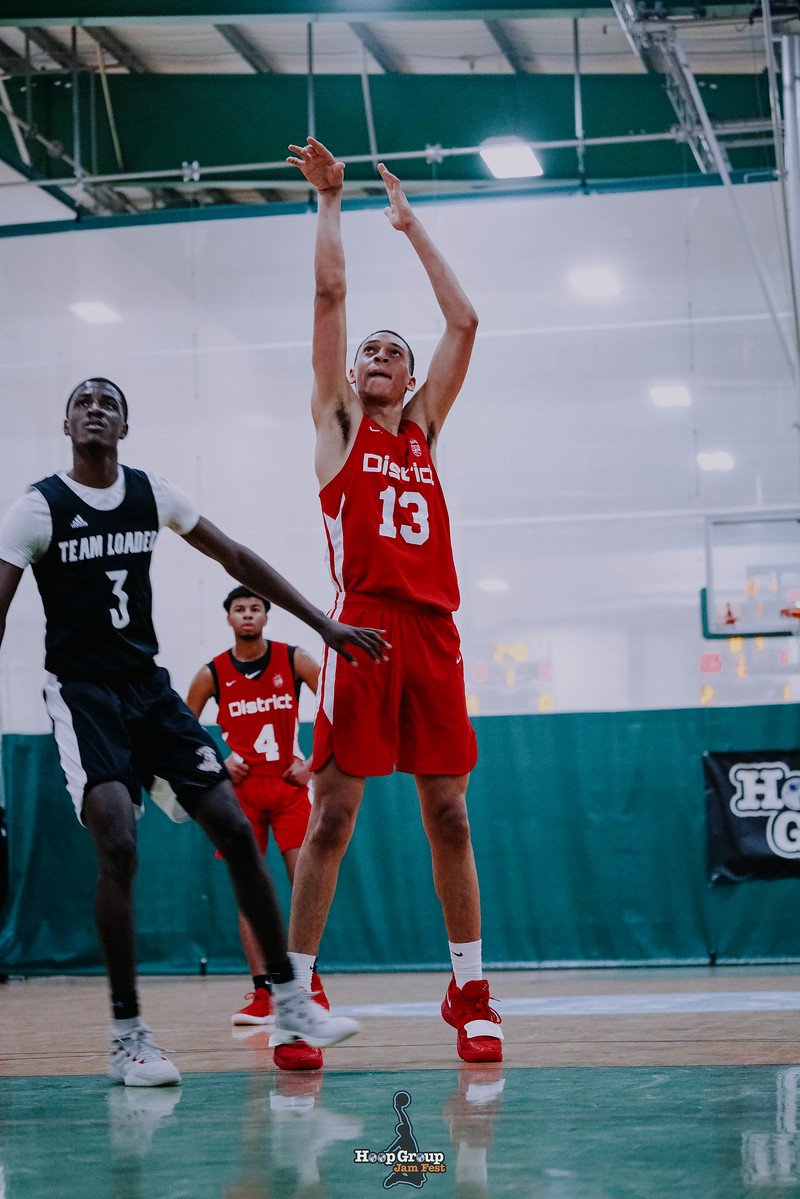 .@DistrictBC @DBC_NATION has a tremendous young man in '20 Garfield Turner (6'7 F) - cleans up the glass on both ends of the floor, has a high motor, and takes pride in defending the rim. Expecting big things this summer from him! @TheHoopGroup @MeetMeOnDaBench #HGSL