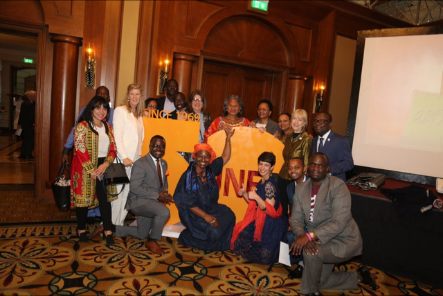 Celebrations in Addis Ababa for Africa's dual commemoration of #UNFPA50 &amp; ICPD25. <a href="/OlajideDemola/">Ademola Olajide</a> <a href="/Atayeshe/">UNFPA Executive Director</a> <a href="/ClaudetteDisii1/">Claudette Disii</a> <a href="/UNFPAKen/">UNFPA in Kenya</a> <a href="/UNFPA_ESARO/">UNFPA East and Southern Africa</a> <a href="/JulittaOnabanjo/">Julitta Onabanjo, Dr</a> <a href="/Fayoyin4Ts/">Adebayo Fayoyin</a> <a href="/kigenkorir/">Kigen Korir</a> <a href="/faith_osore/">faith osore</a> <a href="/UNFPASomalia/">UNFPA Somalia</a> <a href="/UNFPA/">UNFPA</a>