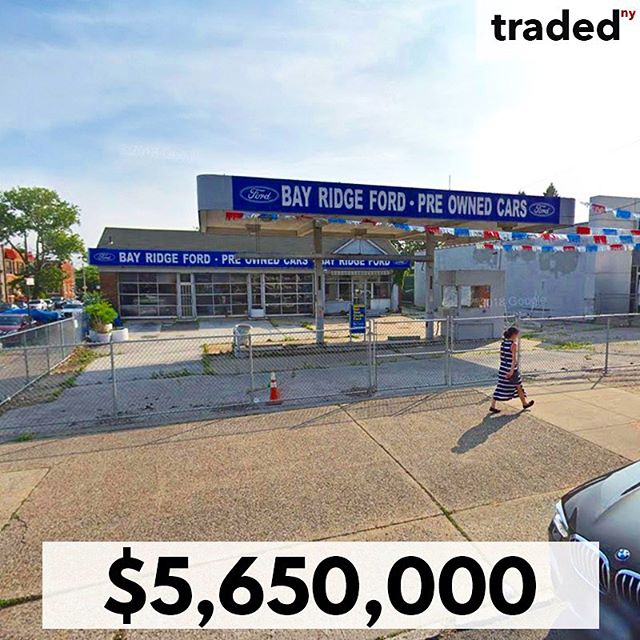 tradedny's tweet photo. SALE
DATE: 05/07/2019
ADDRESS: 640 86th St
MARKET: Brooklyn, Bay Ridge
ASSET TYPE: Gas Station
PRICE: $5,650,000
BSF: 27,015
PPBSF: $209
ZONING: C4-2A
BUYER: Xiaojun Chen
SELLER: Demetrious Ponou
#Brooklyn #BayRidge #NYC #NewYork #XiaojunChen #DemetriousPonou #TradedNY #GasStatio https://t.co/daBPGiMqC2