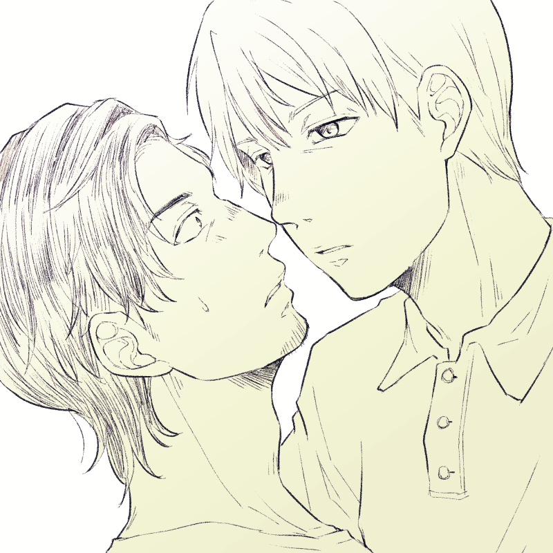 #創作BL キスの日 