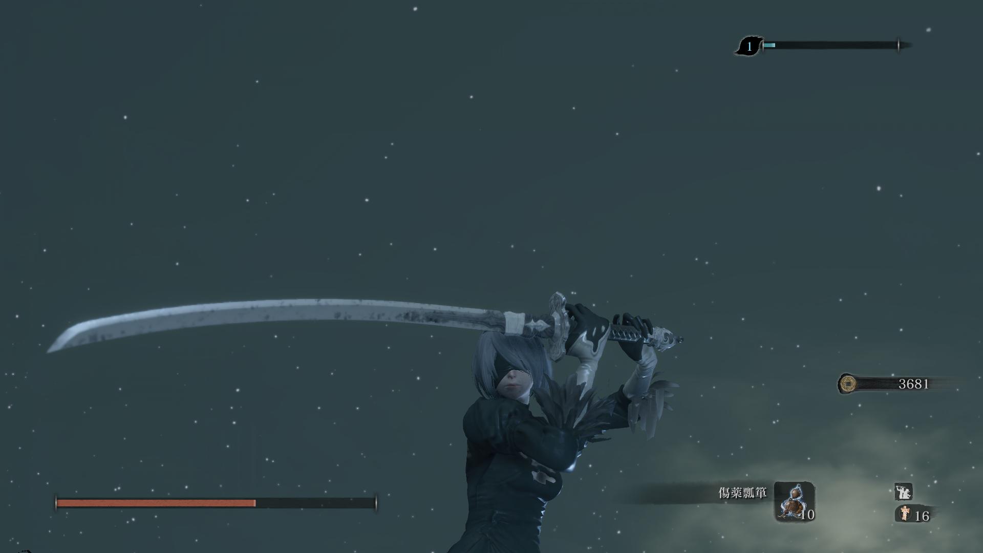 Ash Sekiro 2bでやると新鮮 Modの中身はmaterialで特殊なテクスチャ 追加 Wpで武器追加っぽいのか となると2bは2つwpあるから 不死切り手に入れれば 大剣も変化するのだろう Config見る限り 私が試しに入れてみた 他のキャラの武器は無