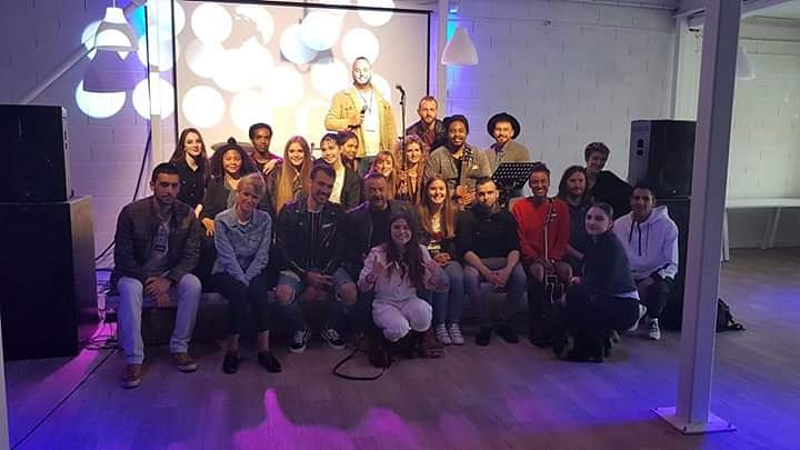 natanmayor's tweet photo. Petit casting privé chez @EverestGRP pour @TheVoice_TF1 saison 9, en compagnie du célèbre directeur de casting @BrunoBerberes1 !  😉
Un super moment et de très belles rencontres artistiques ! 
Merci @MarineGuillema2 ! 😉😉 https://t.co/mug4Ba6ajh