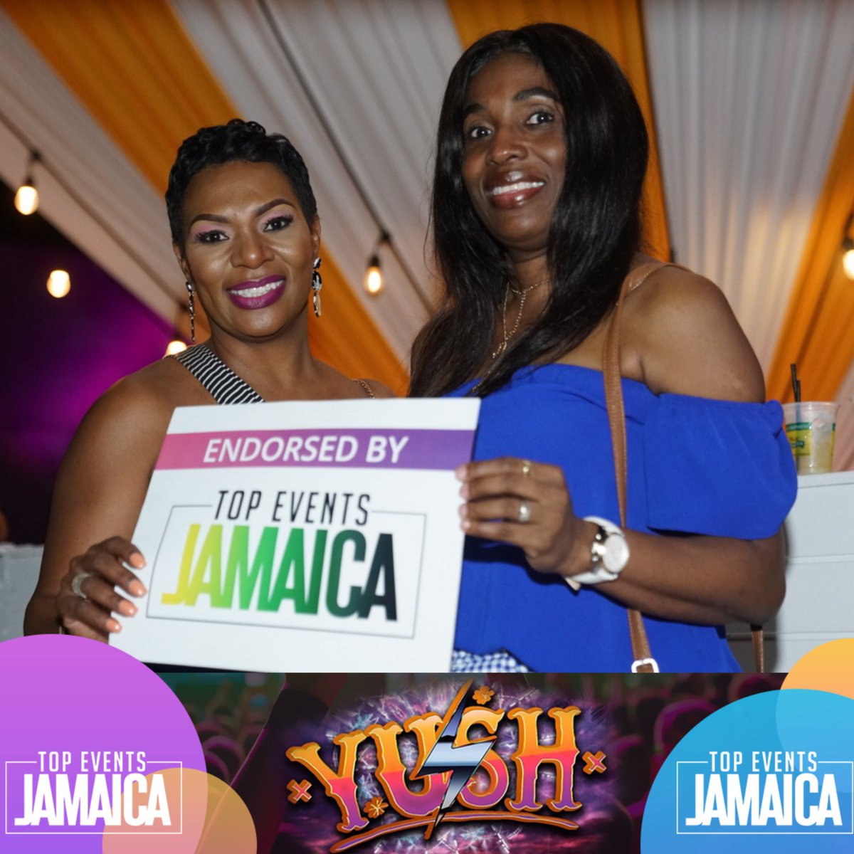 topeventsja's tweet photo. We’re at @yushparty enjoying the vibe! There’s nothing better than a good party with good friends.
#TopEventsJA
#EventsJA https://t.co/ax4vVMBs5F