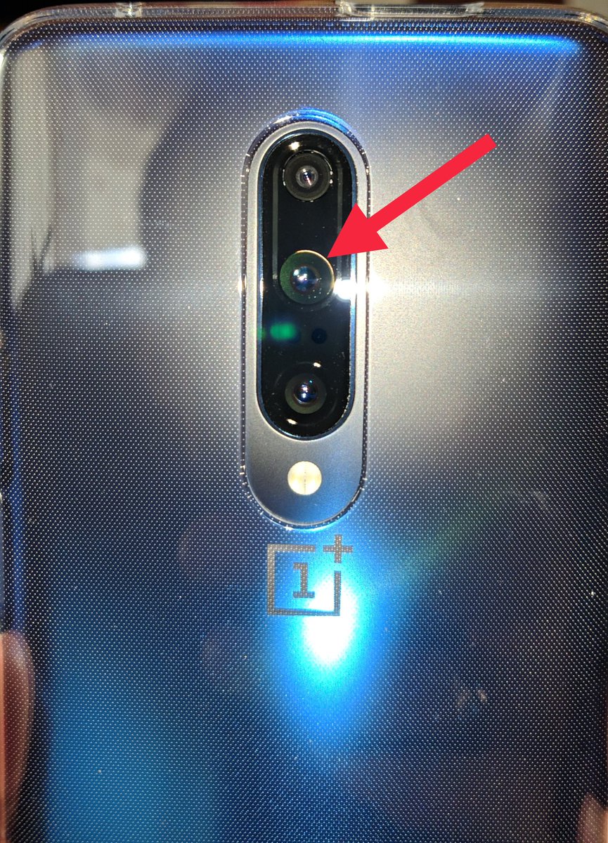 TheNumber1010's tweet photo. Qualitätsprobleme beim OnePlus7 pro? Habe meines gestern in Nebula Blue 256GB/12GB bekommen und die Hauptkamera sitzt schief im Gehäuse. Ein Austausch des Gerätes wurde bereits in die Wege geleitet. https://t.co/yL5t36V3Kz