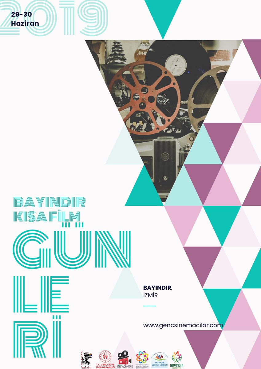 Bayındır Belediyesi, @Bayindir_GM ve <a href="/akkadsinema/">akkadsinema</a> işbirliği ile bu sene ilki düzenlenen Bayındır Kısa Film Günleri için film gösterim başvuruları başladı. Başvurular, gencsinemacilar.com ve filmfreeway.com/BayindirKisaFi… adreslerinden gerçekleştirilecektir. Son başvuru 15 Haziran!