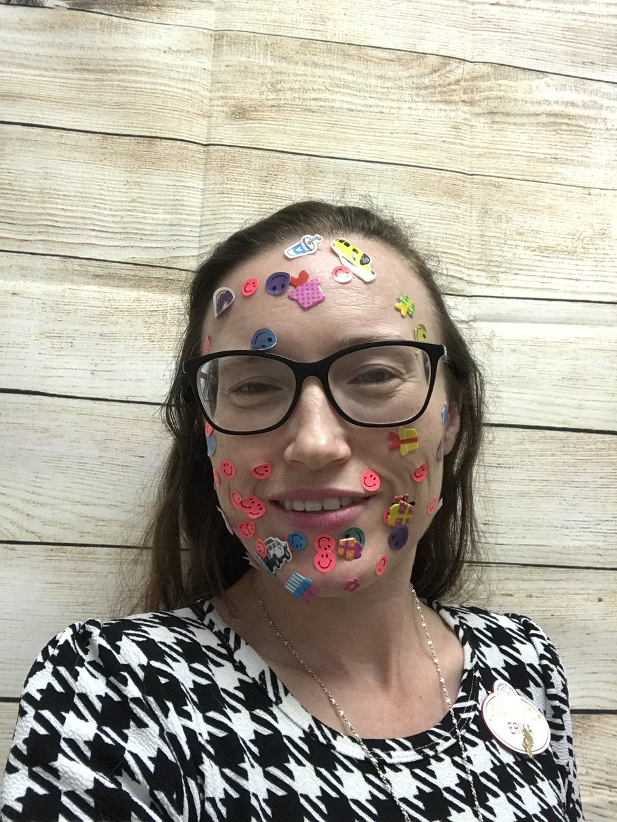 xaemama's tweet image. I have the best job. Figured out my student’s “currency” to get her to work. It started out with me putting a sticker on my face. Then she continued, but she had to answer a question first. I love my job! @LindamoodBell #magicoflearning #thisiswhy #magicallearningmoment