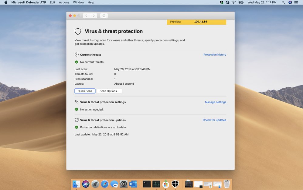 Microsoft Defender ATP for Mac 🍏 now in public preview! If you didn't make it into the preview back in March... Now is your time! Please join the preview &amp; get started protecting your Macs with #MDATP 
techcommunity.microsoft.com/t5/Windows-Def… #wdatp #Microsoft #infosec #cybersecurity