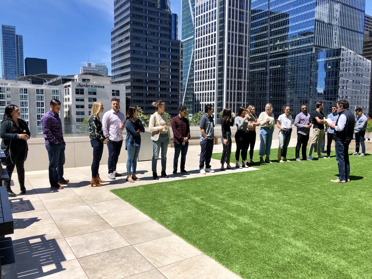 One of #SFCoreApps goals is furthering our relationships so we hold each other more accountable. Utilized lunch today with #CrosstheLine exercise and learned a lot more from many in just fifteen minutes. Proud of everyone’s courage in being vulnerable. <a href="/tsalazarTEK/">Travis Salazar</a> <a href="/TEKSpires/">David Spires</a>