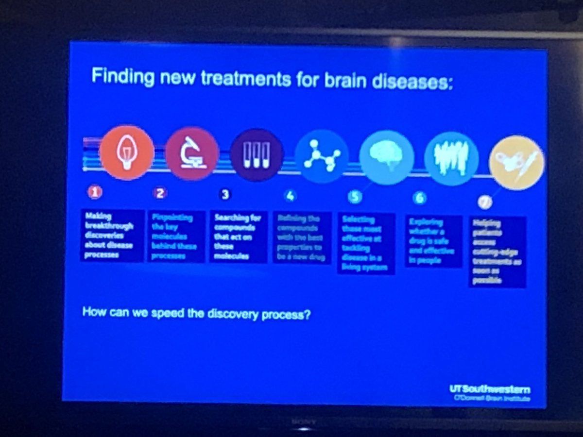 Great lunch presentation on the future of brain science and discovery with UTSW neurologist @MarkGoldbergMD and guests at The Network Bar. @UTSWBrain