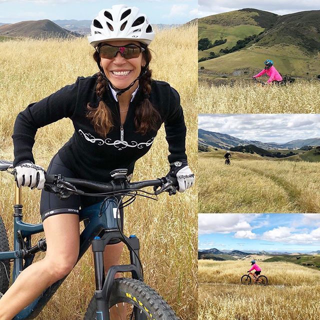 This post for some reason keeps eating my text! So this is take 2 describing the miles and miles and miles of single track we had to ourselves this morning. Poly Canyon was exquisite! Thank you for dragging me out <a href="/heidi/">Heidi</a>.breese (you cute pink blob!) #gir… bit.ly/2M2h8qb