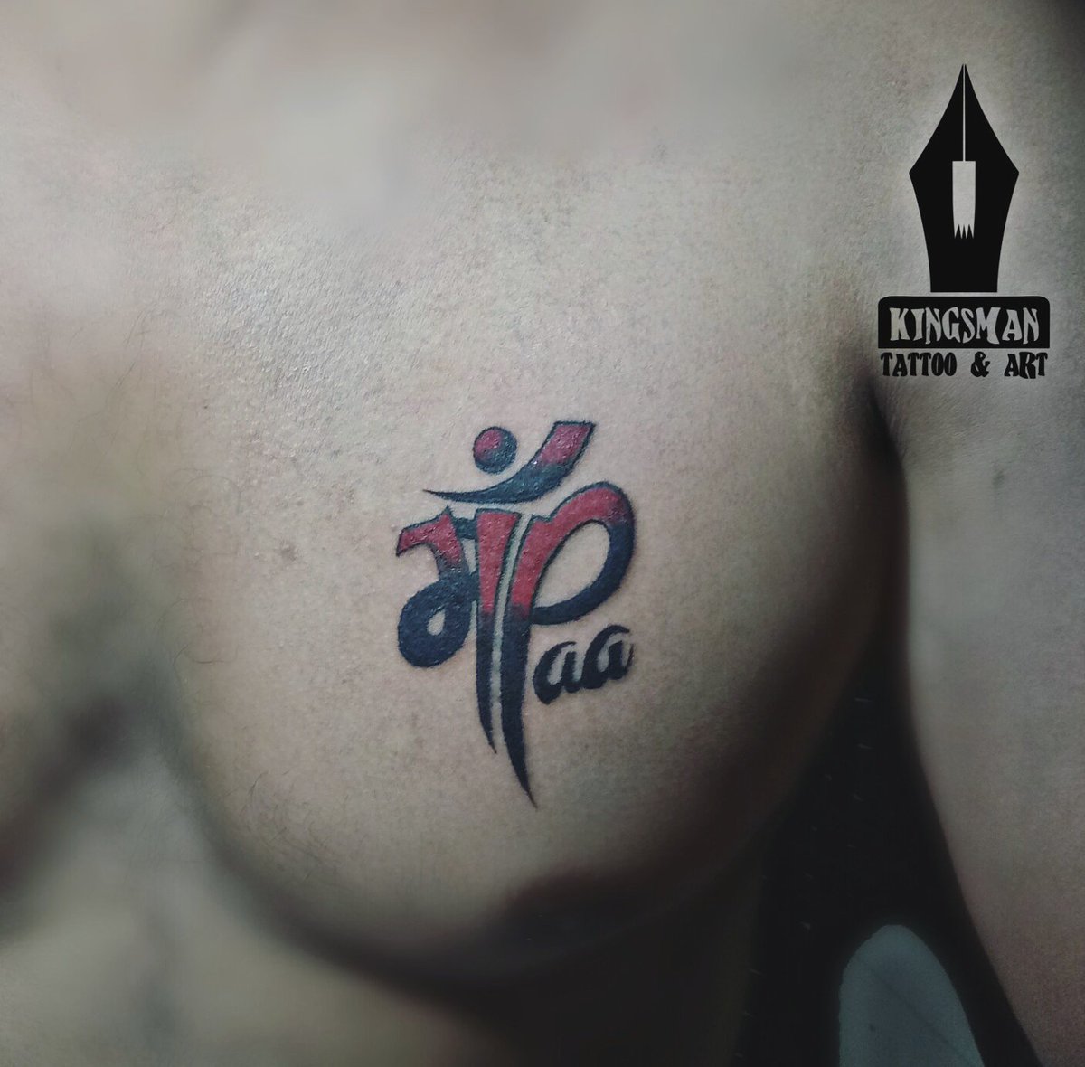 mapaa tattoo  Maapaa with Trishul Tattoo Trishultattoo   Flickr