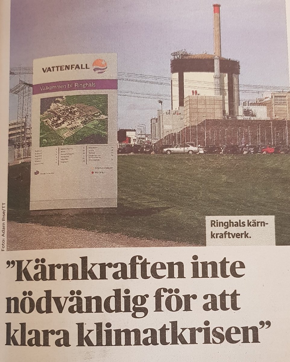 mattiasgoldmann's tweet photo. Underbart tydligt av professor Kåberger: Ny kärnkraft är mycket dyrare än nytt förnybart, och tar för lång tid - vi har bråttom både i klimatfrågan och för att lösa effektbristen.
@Vindkraft @Sv_Solenergi @100_fornybart #svpol @svenskenergi @dagensnyheter https://t.co/OVQ7Z20av1