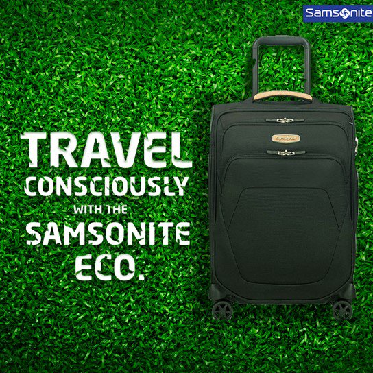 samsonite recycled