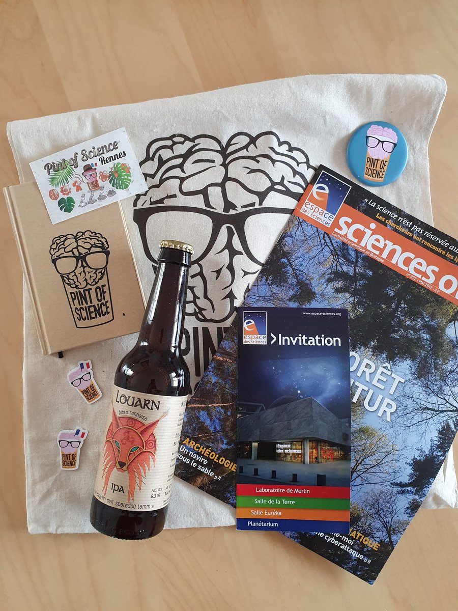 Manon_Auffret's tweet photo. Passer de bénévole #pint17, à team manager #pint18 et intervenant #pint19... Merci 🍻 @pintofscienceFR et @pintsworld pour cette jolie aventure ! 😀 🧠 https://t.co/xZaO8Yms6o