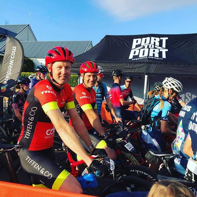 Looks like great weather up at the Port to Port this week. We have three riders representing across two teams. With @matthewrizzuto dragging @andydblair around to be leading the Masters and Jeremy and Jason in 5th. Great event! #porttoportmtb bit.ly/2YOGzx7