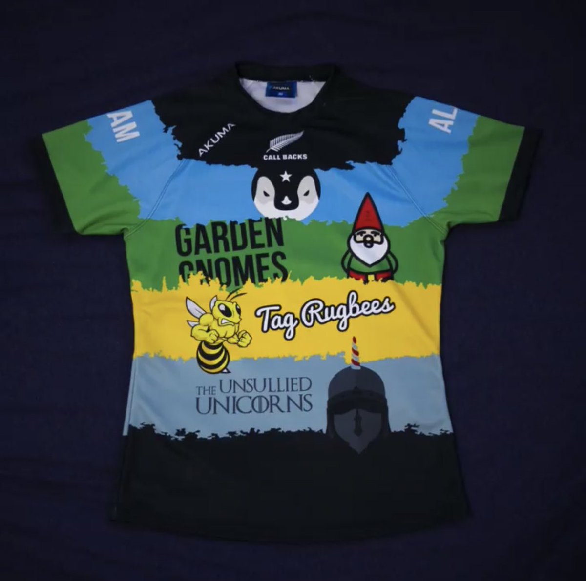 _KimCon's tweet photo. The @BRS_DCU tag rugby team is celebrating 5 years of amazing jerseys designed by @garvandoherty, of https://t.co/iec4KCUhyw and https://t.co/6z1z6QlvdT fame, with our new Call Backs jersey for the Summer @tagrugby league! #TagRugby #CallBacks #GoToGarvan https://t.co/YEldXYJepK
