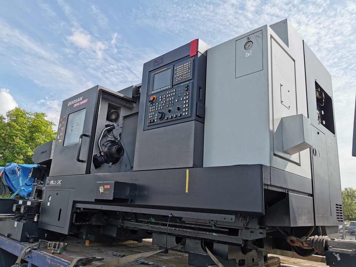PBMachinetech's tweet photo. Today we welcome a new additional turning centre to our Components Division. This @doosanmta Puma 2600SY will increase our production capacity of precision components for our hydraulic cylinders.
#pbmachinetech #hydrauliccylinders https://t.co/82o63he6kH