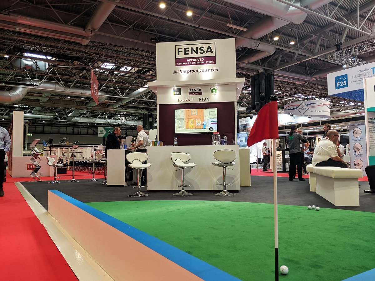 We're having a brilliant time at #FITShow2019 with our #GGFGroup colleagues. Do pay us a visit if you'd like to discuss your #IT needs - we can assure you that the grass is greener here on stand F40 ⛳