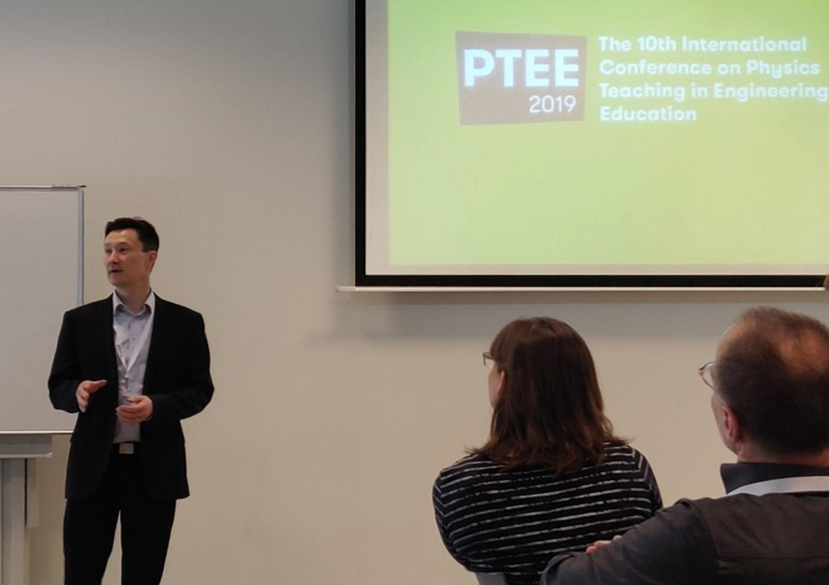 Interesting conference starting: Juho Tiili, the chairman of the physics working group of <a href="/SEFI_HQ/">SEFI HQ</a>,  saying opening words in  #PTEE2019 -  the 10th International conference on Physics Teaching in Engineering Education. @TAMK_UAS, #STEM_CENTER_TAMK @TampereUni