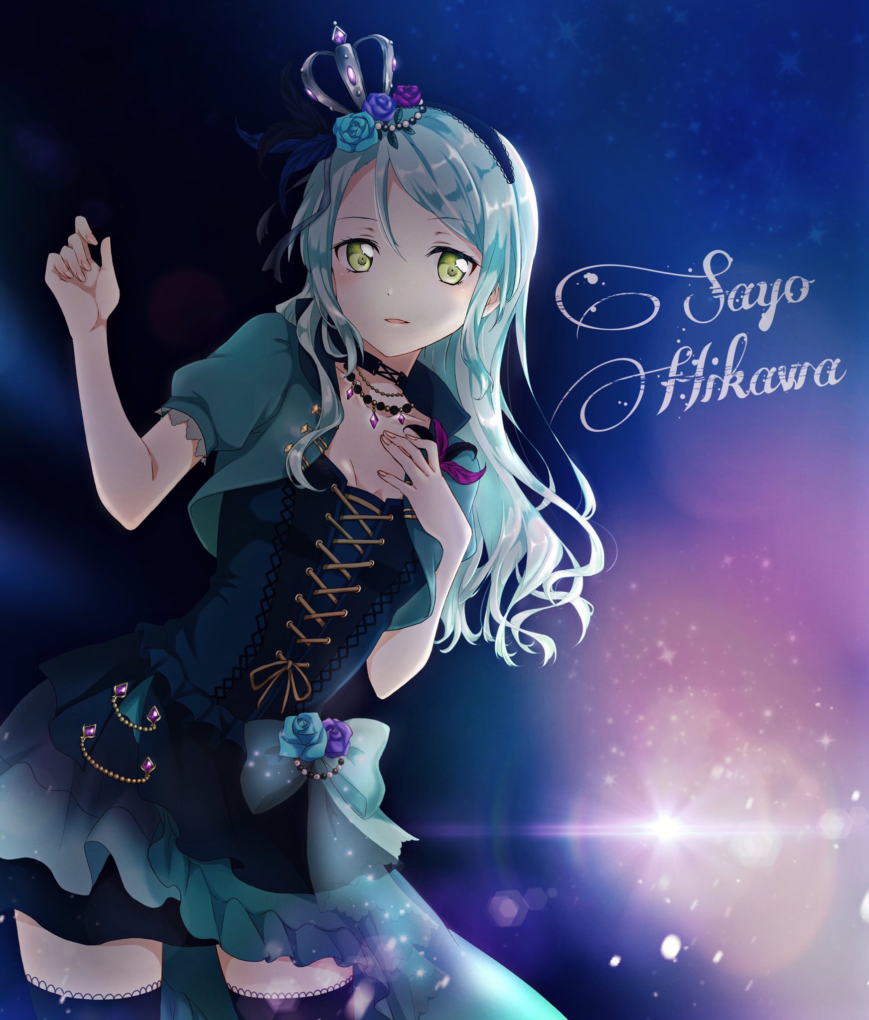 ぽてちのしえり 氷川紗夜 バンドリ バンドリイラスト T Co Ptmdvhuo2s Twitter