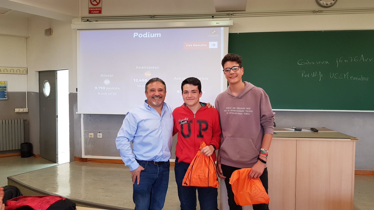 esiiab's tweet photo. @uclm_es El tercer premio de Kahoot sobre #ScratchDay2019 de @esiiab @uclm_es https://t.co/jwySqWBZT6
