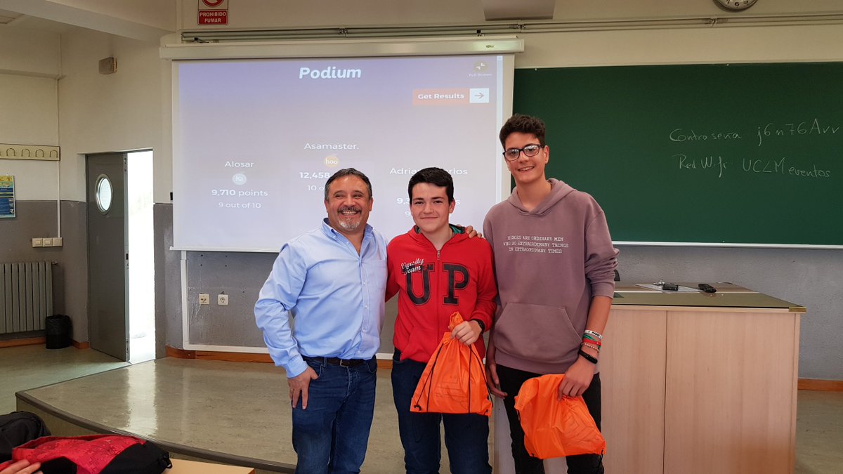 esiiab's tweet photo. @uclm_es El tercer premio de Kahoot sobre #ScratchDay2019 de @esiiab @uclm_es https://t.co/jwySqWBZT6