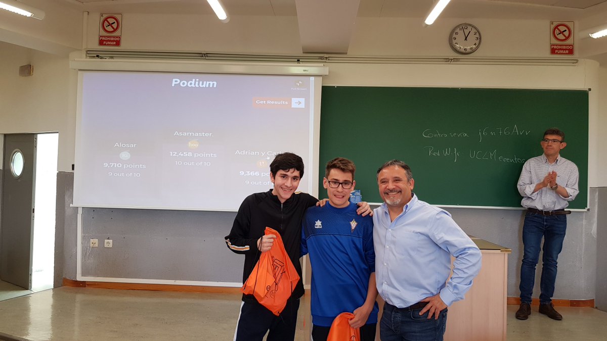 esiiab's tweet photo. @uclm_es El segundo premio de Kahoot sobre #ScratchDay2019 de @esiiab @uclm_es https://t.co/OU0DzwIT3C